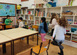 Dança das cadeiras e recreio ativo