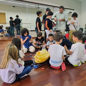 Grupo Desperta & Brinca fazendo chincalho, Riba de Ave, 2026